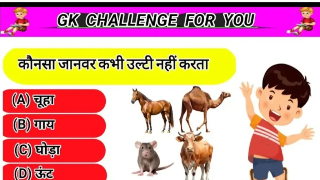 GK Quiz In Hindi